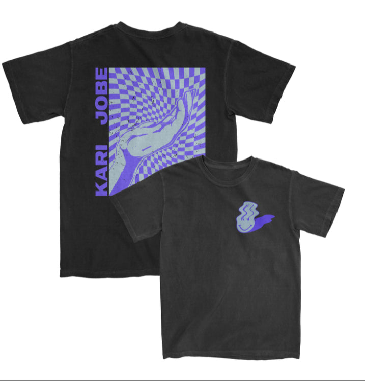 (O) Checkered Hands Tee