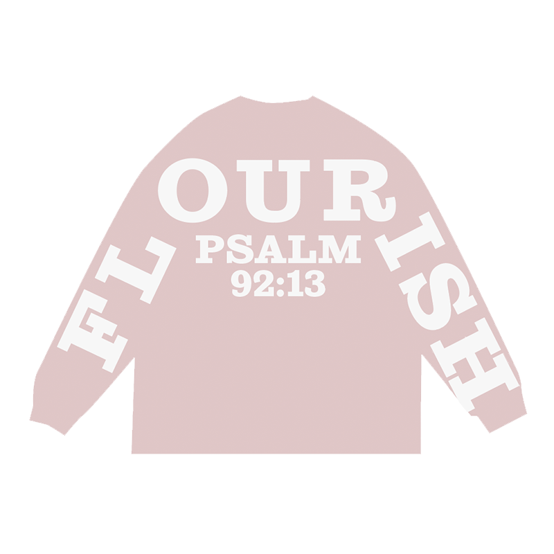 Flourish Crewneck – Blush