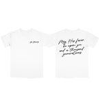 (N) Blessing Script Tee