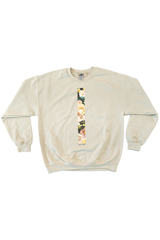 Floral Crew Neck Pullover